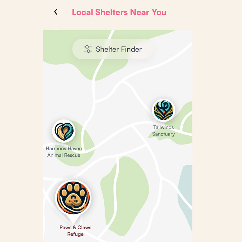 Local Shelter Finder