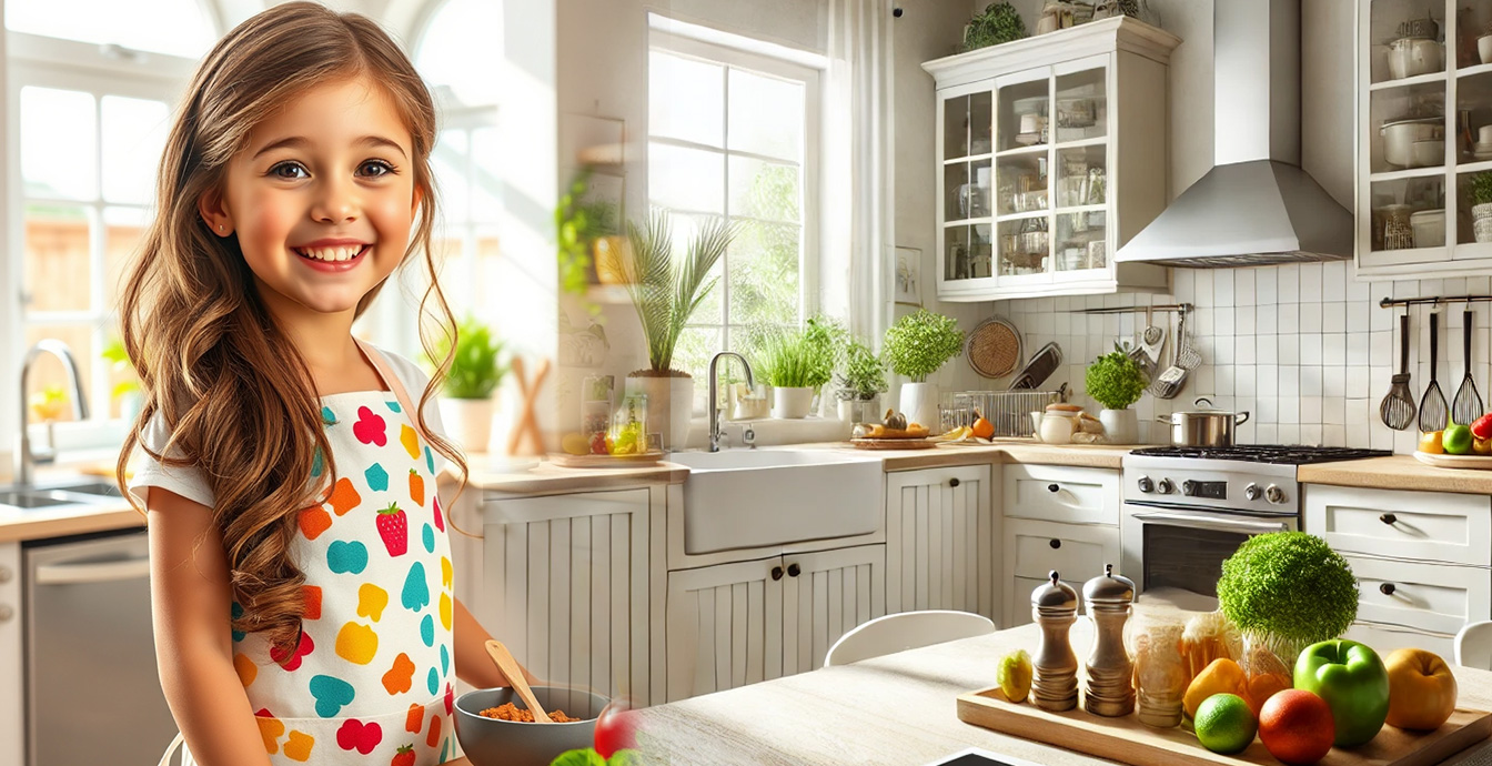 Lily UX Persona for Tiny Chef kids cooking app